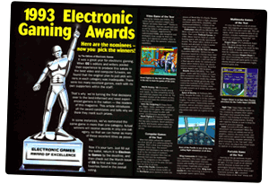  Electronic Gaming's 1993 Awards 